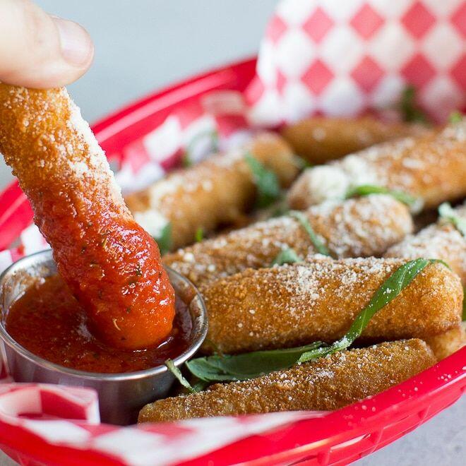 Fried Cheese Sticks